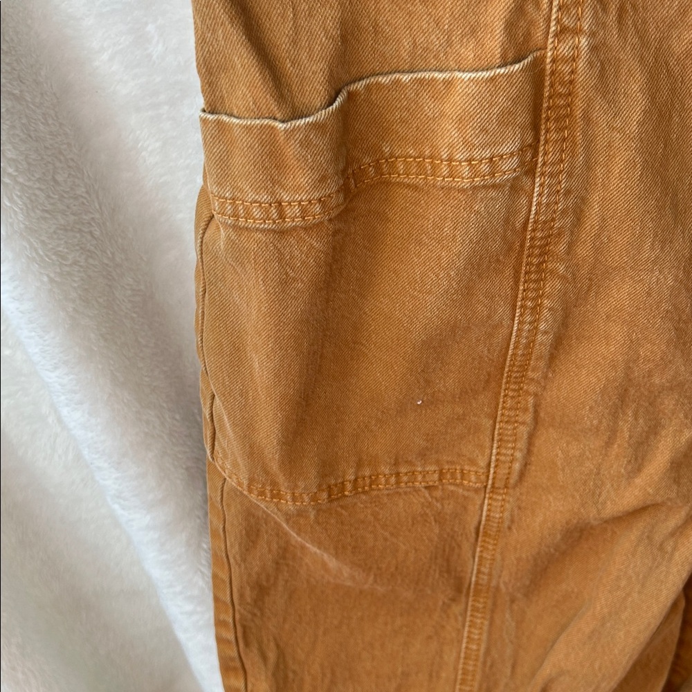 Universal Thread Carmel Brown Button-Front Jumpsu… - image 4